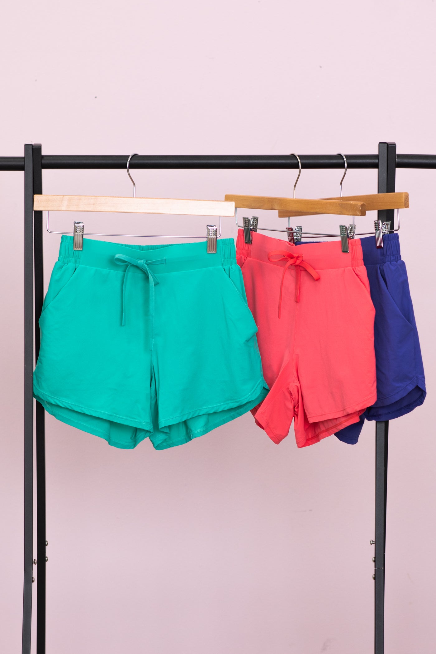Lined Athleisure Shorts