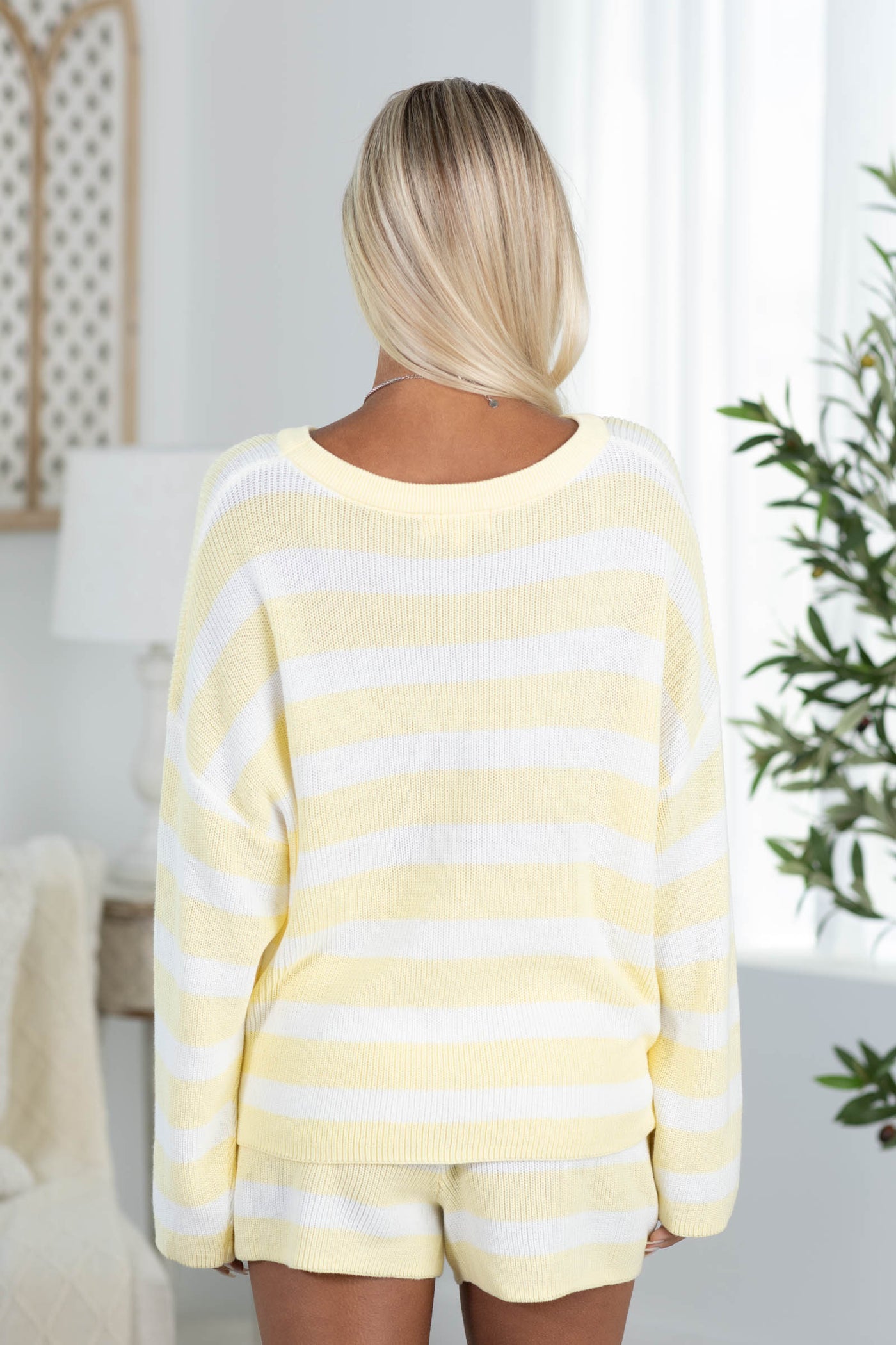 Crewneck Stripe Sweater