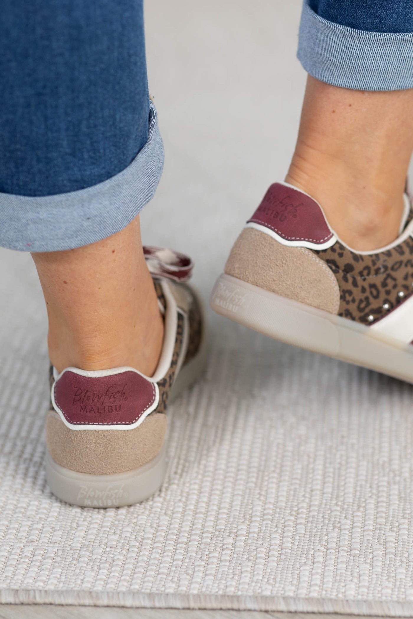 Blowfish Leopard Colorblock Sneaker