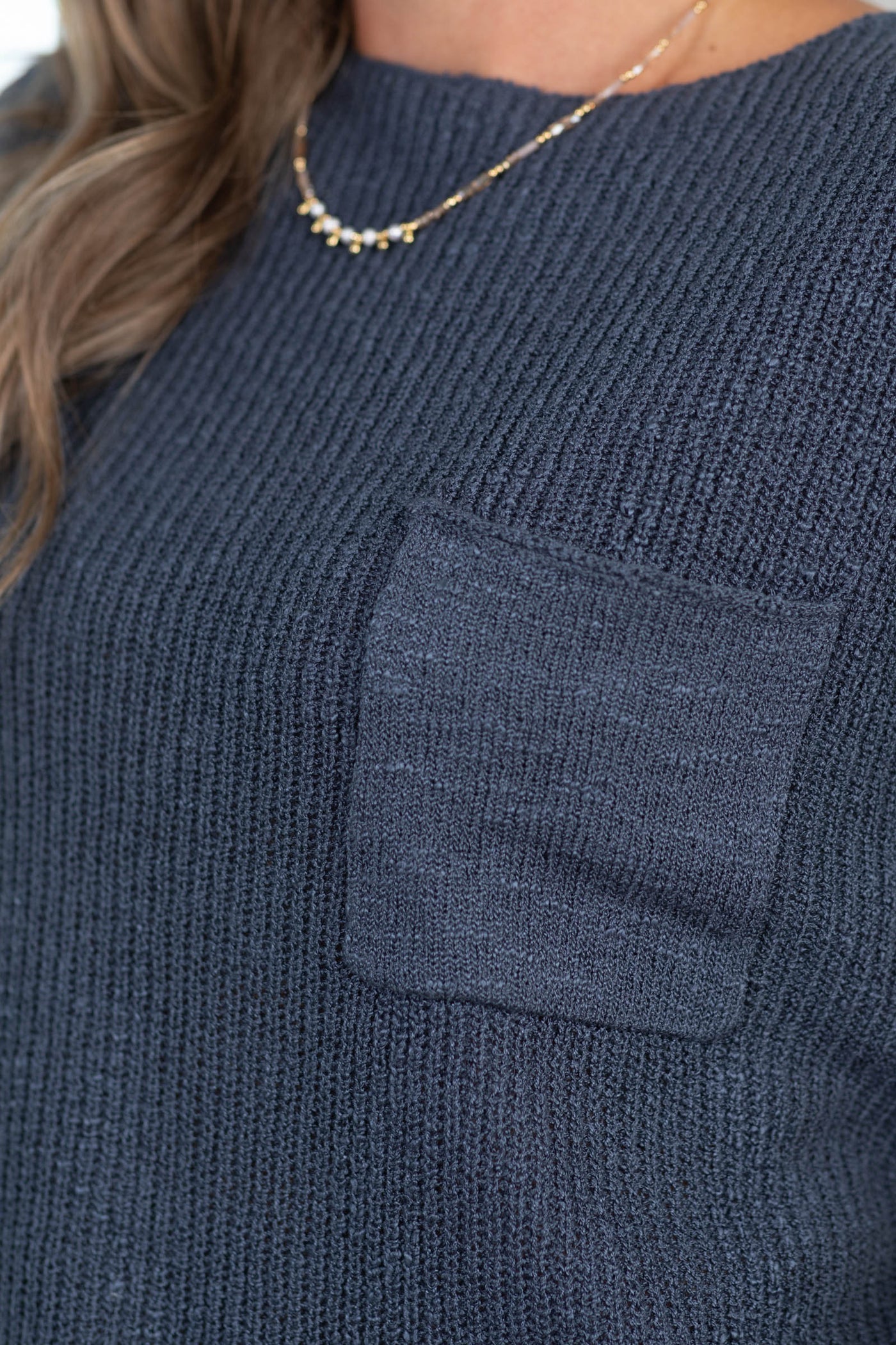 Dolman Cap Sleeve Boxy Sweater Knit Top