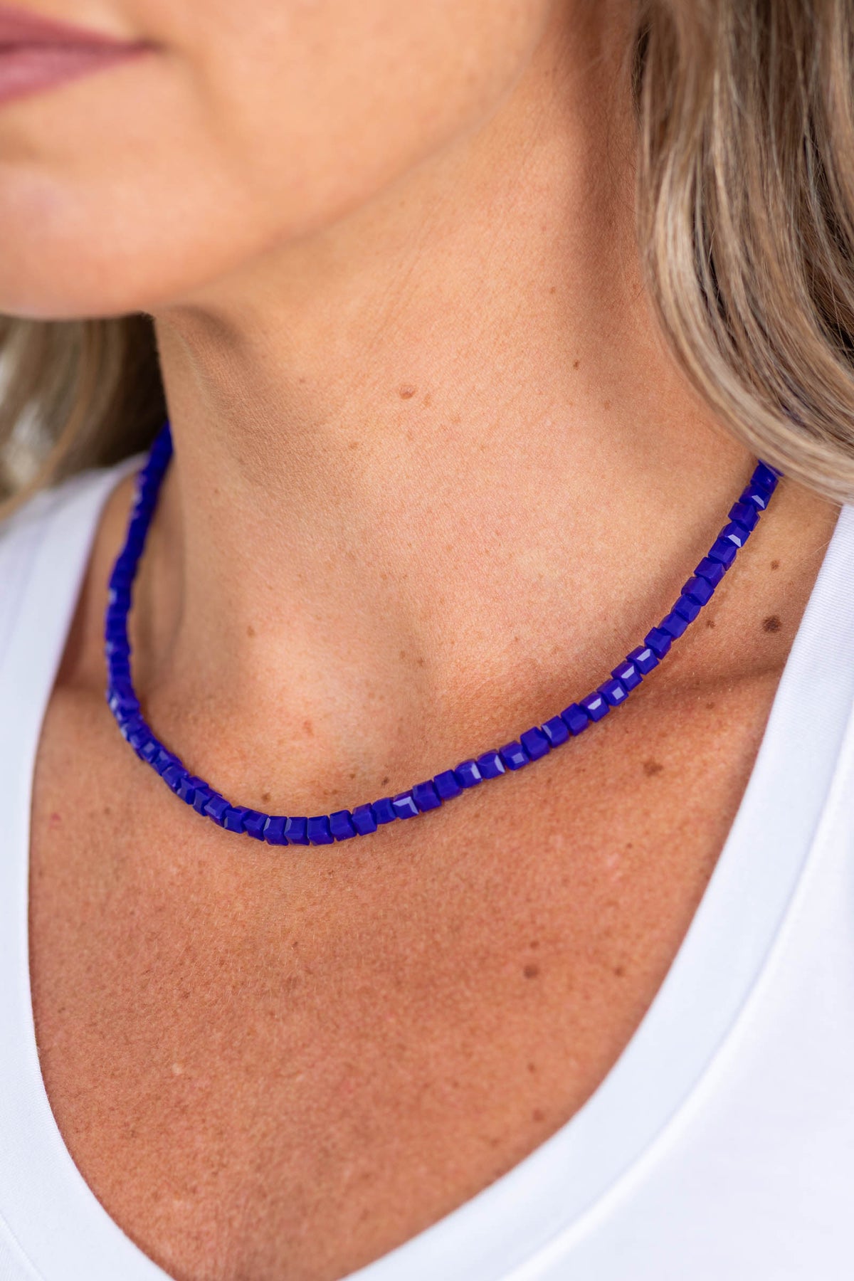 Colored Beaded Necklaces