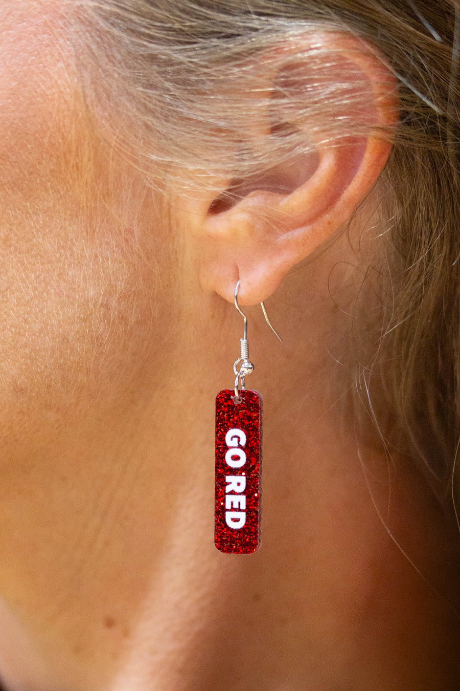 Small Sticks Glitter Earrings