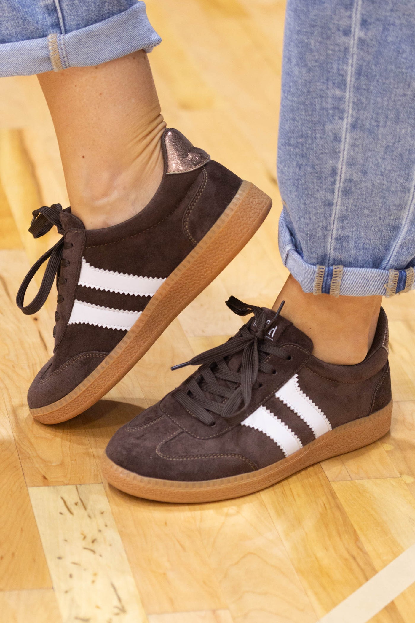 Corkys Brown Lace Up Sneakers