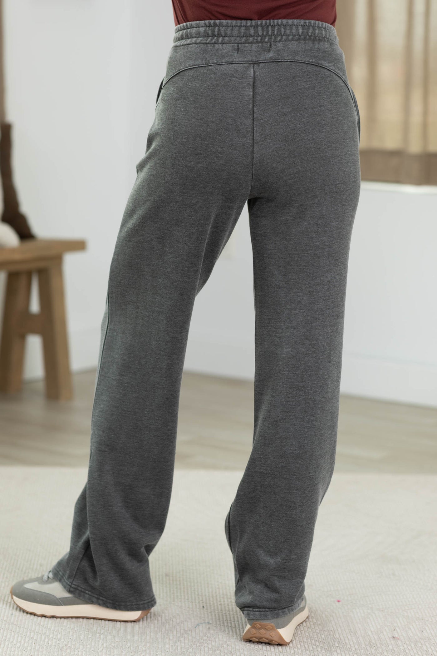 Cozy Campfire Wide Leg Pants: 32" Inseam