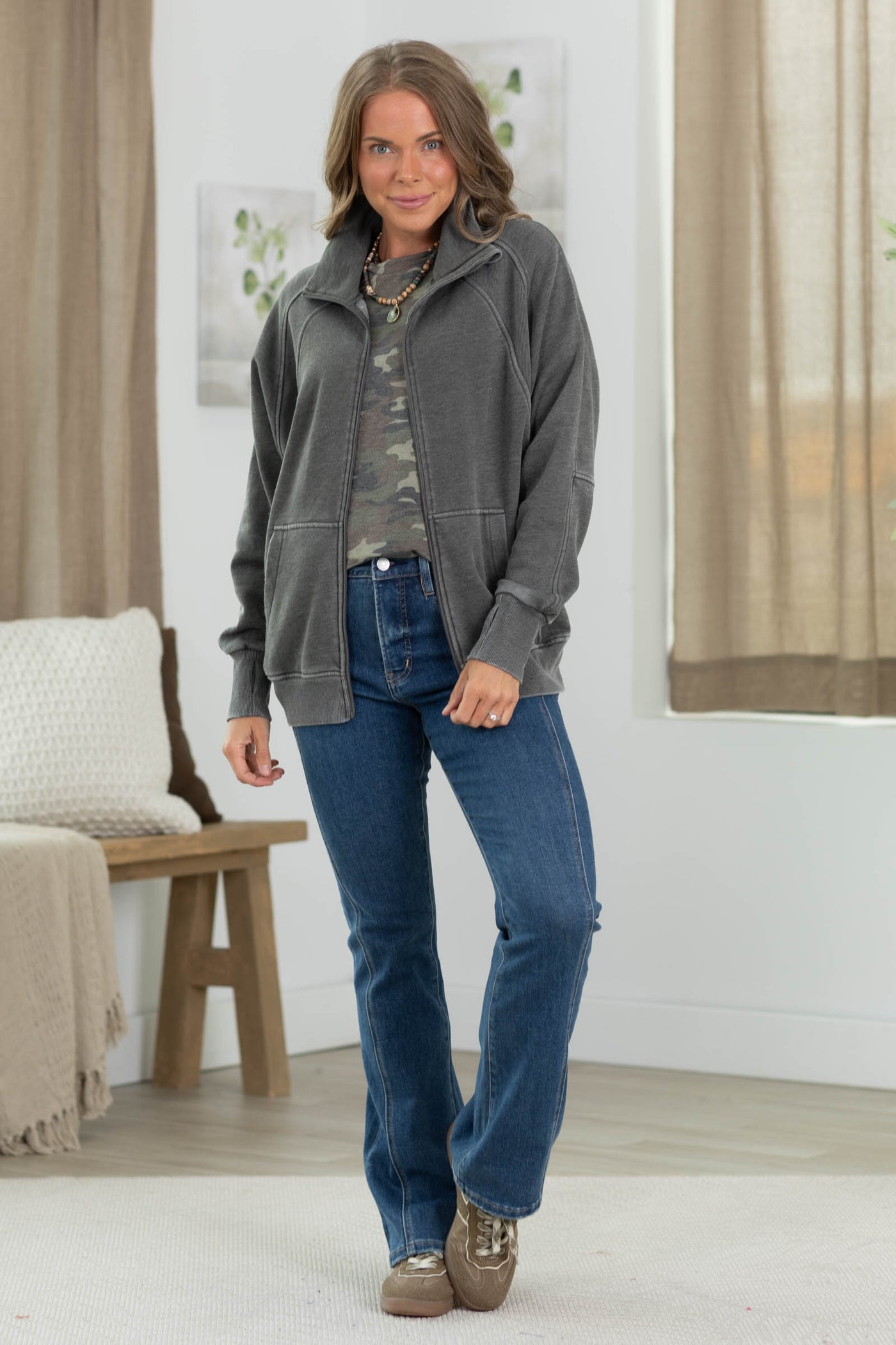 Cozy Campfire Full Zip Jacket