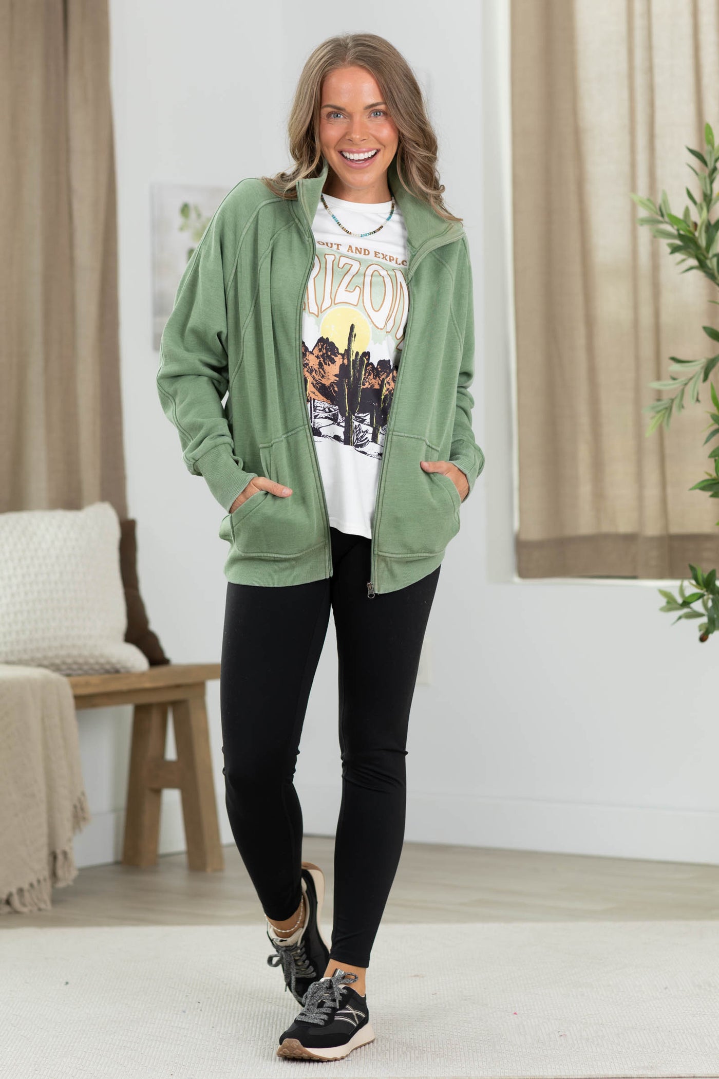 Cozy Campfire Full Zip Jacket