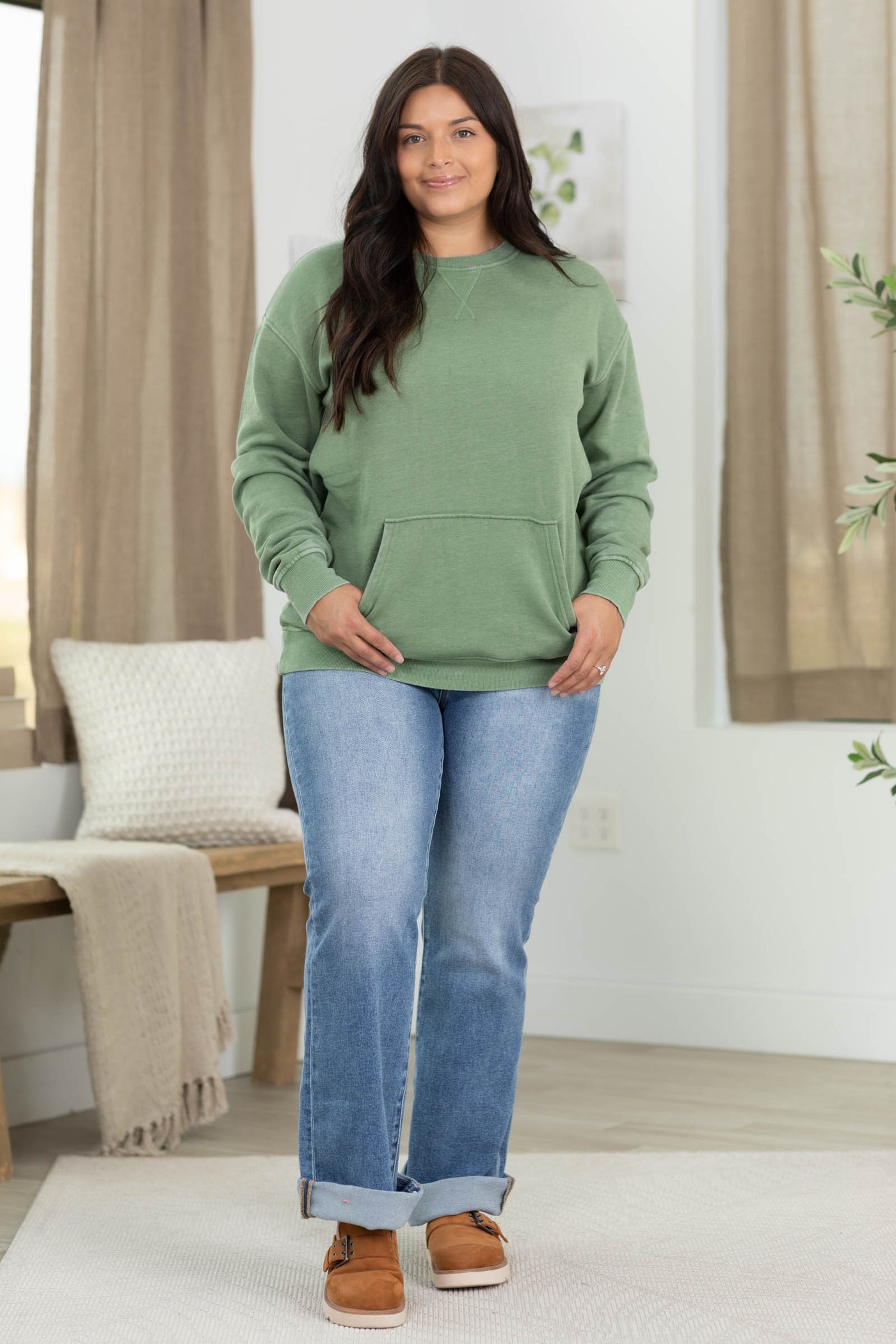 Cozy Campfire Crewneck Sweatshirt
