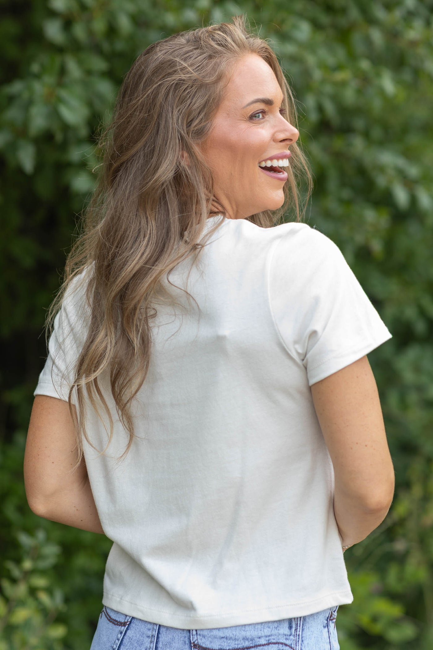 Vintage White Take Me Home Graphic Tee