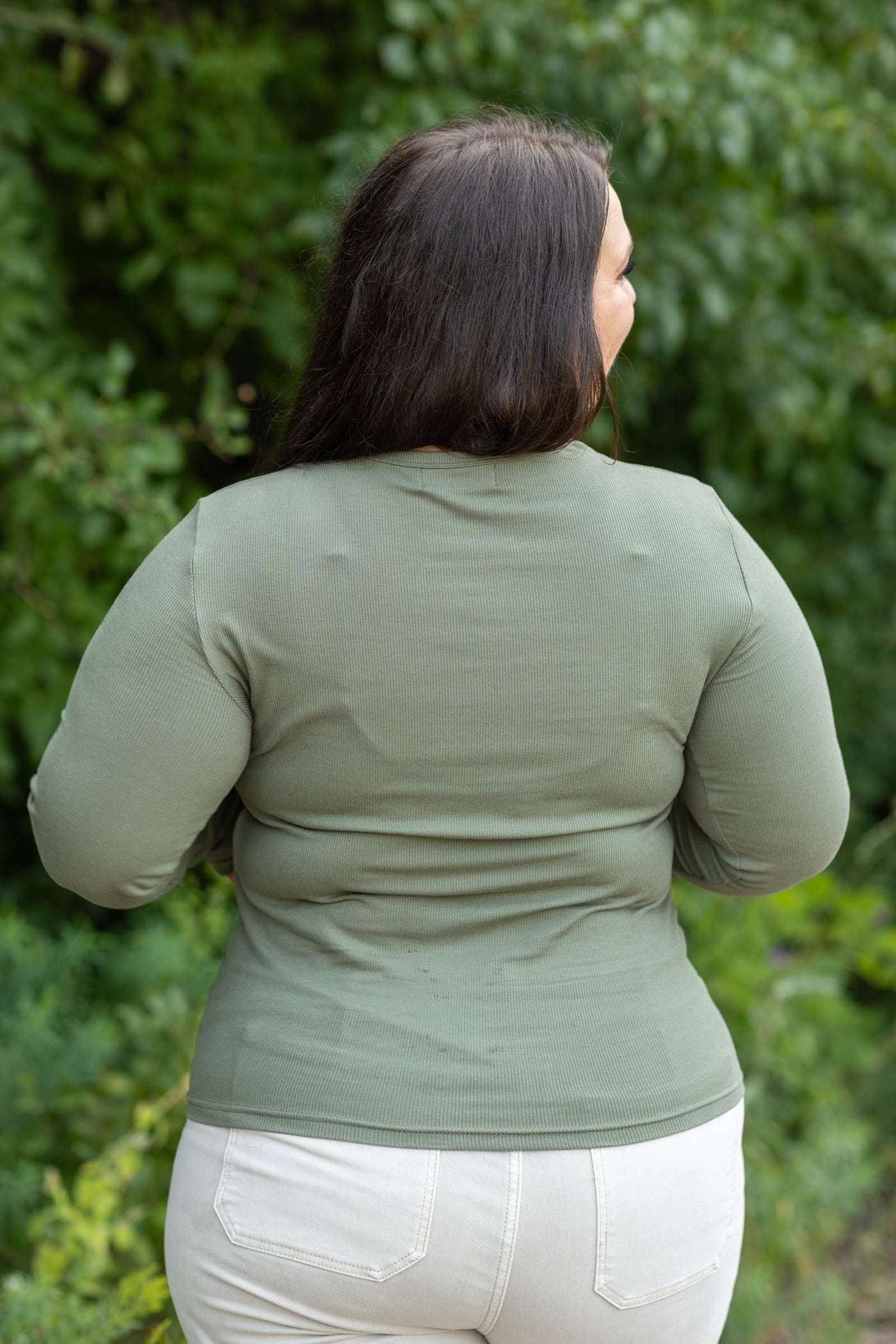 The Essential Baby Rib Long Sleeve Tee by Filly Flair