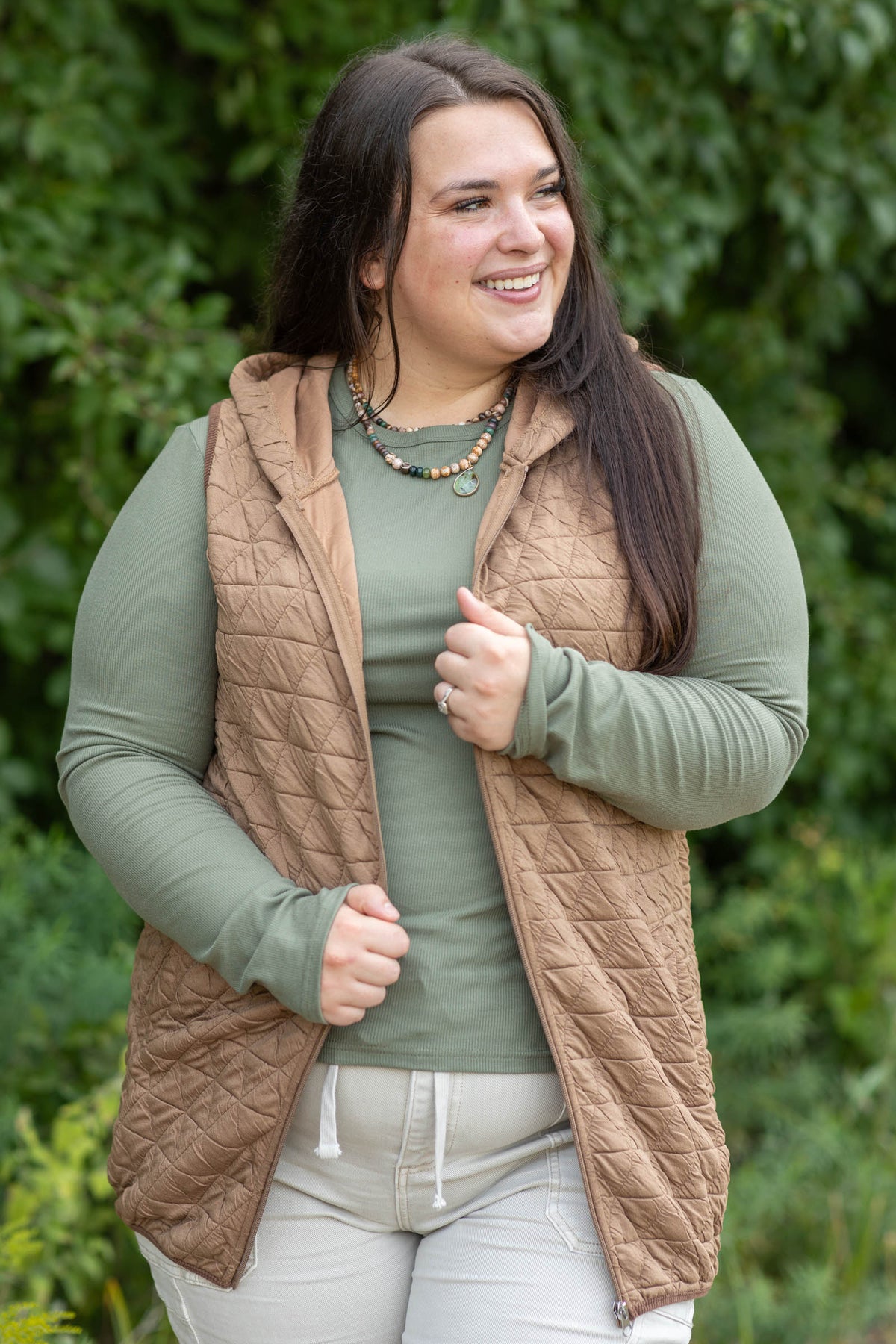 Over The Top Quilted Vest by Filly Flair