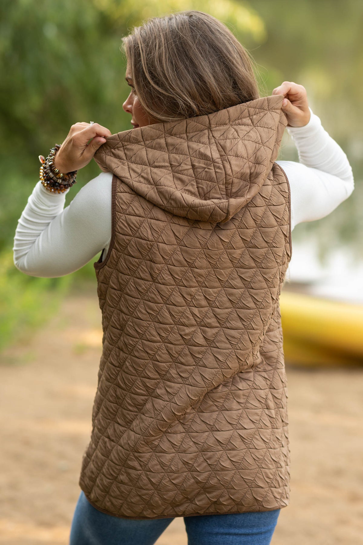 Over The Top Quilted Vest by Filly Flair