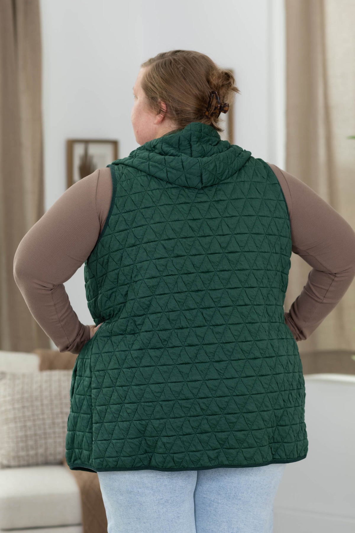 Over The Top Quilted Vest by Filly Flair