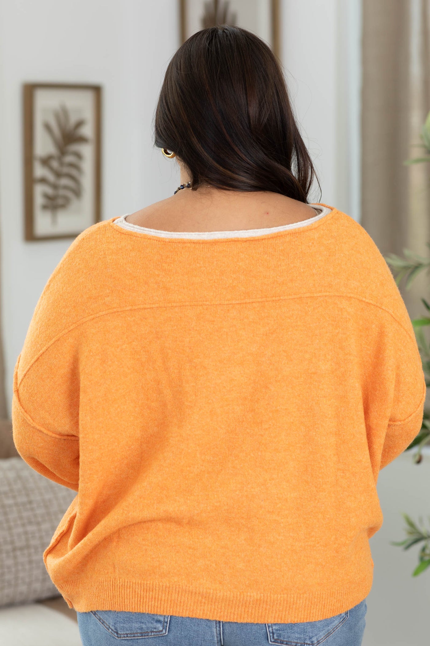 Cozy Pullover Sweaters With Exposed Seams