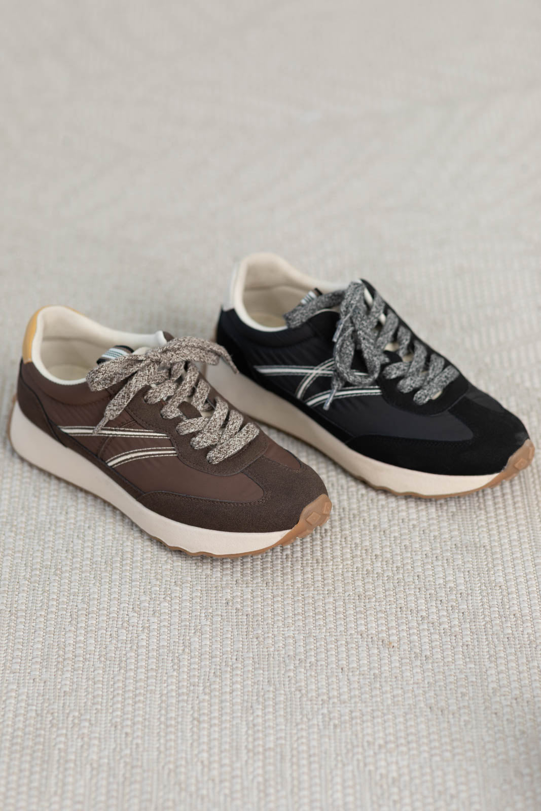 Blowfish Low-Top Sneaker with Diamond Tread Detail