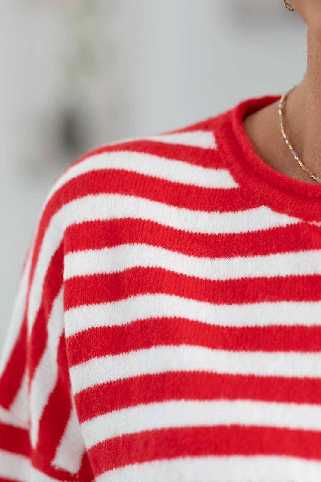 Staccato Striped Button Down Sweater Cardigan