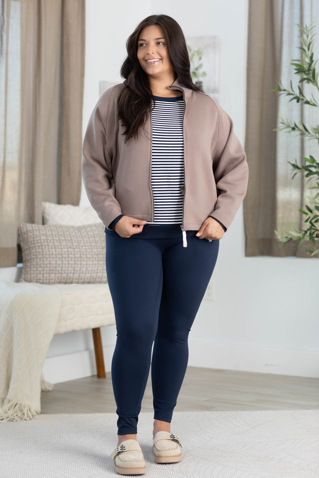 Premium Scuba Full Zip Jacket With Pockets