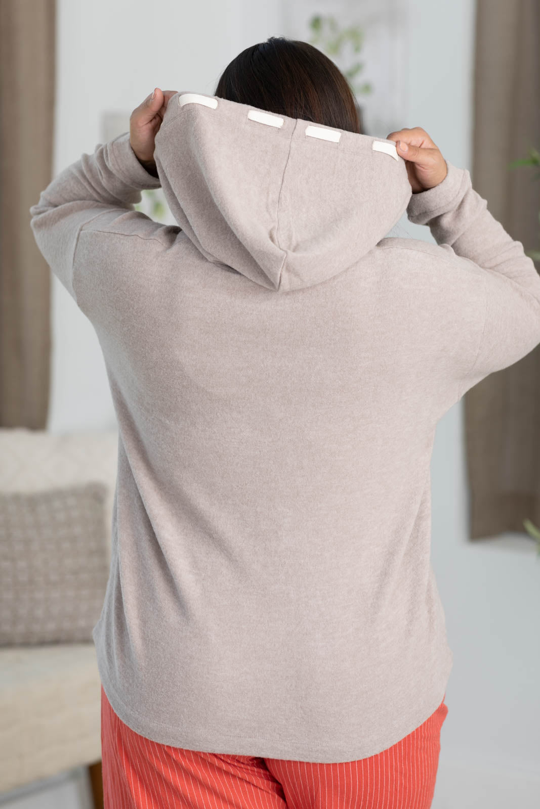 Soft Brushed Hacci Hoodie
