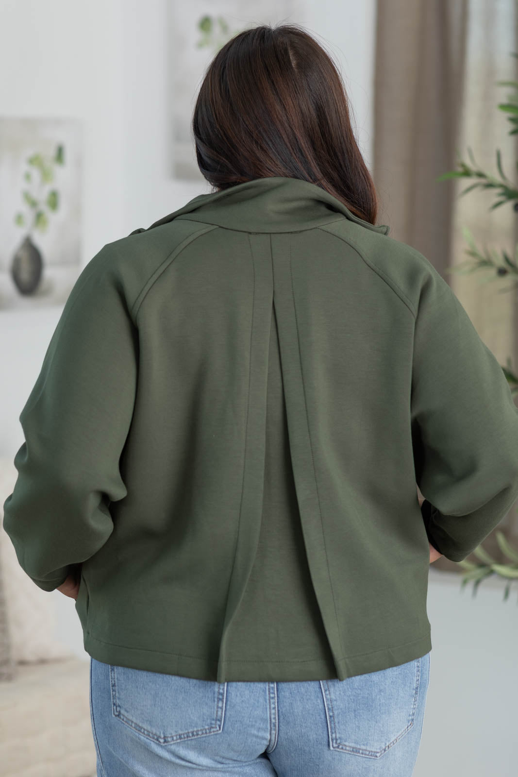 Premium Scuba Full Zip Jacket With Pockets