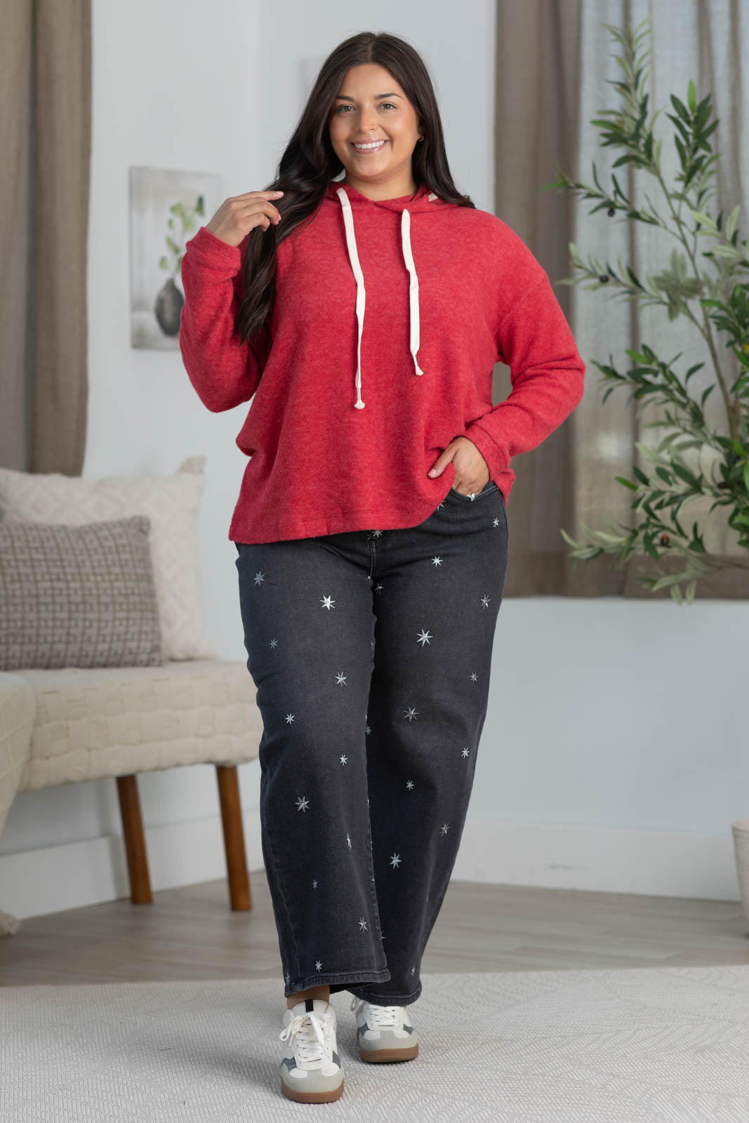Soft Brushed Hacci Hoodie