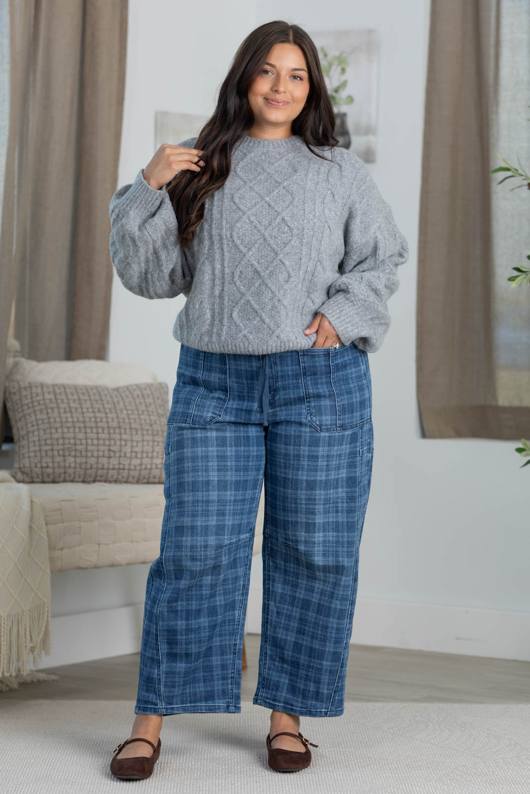 Cotierra Premium Cable Knit Sweater