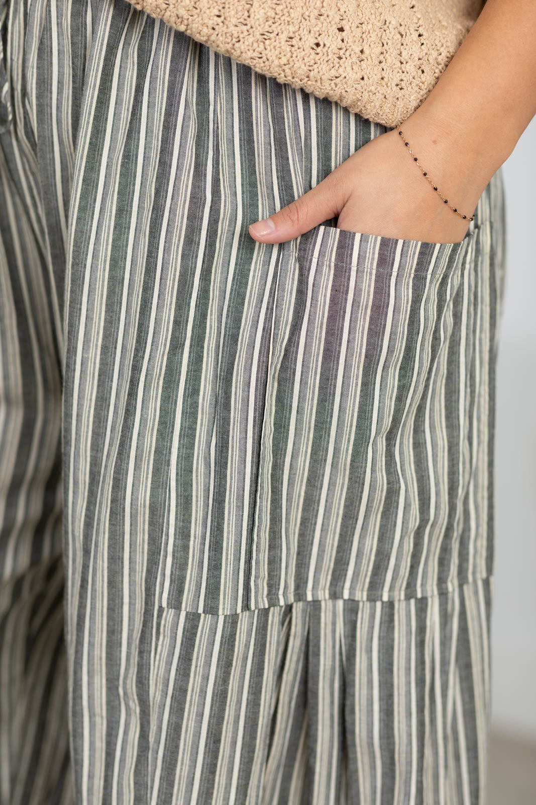 Cotierra x Filly Flair Easy Waist Stripe Relaxed Fit Pants