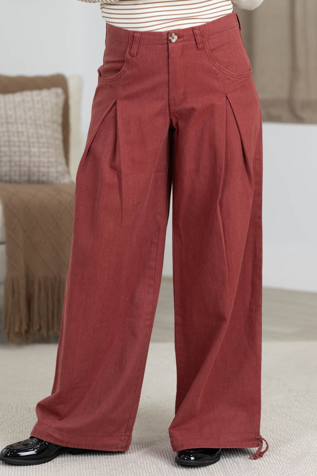Cotierra Essential Lotus Balloon Twill Jeans