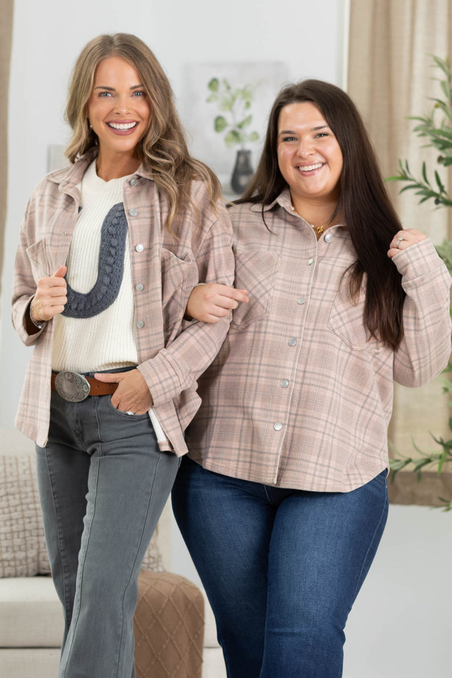 Fireside Printed Shacket by Filly Flair