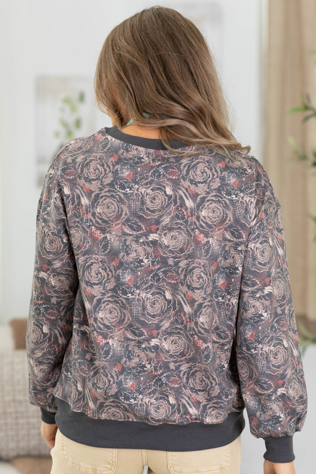 Backroads Printed French Terry Sweatshirts by Filly Flair