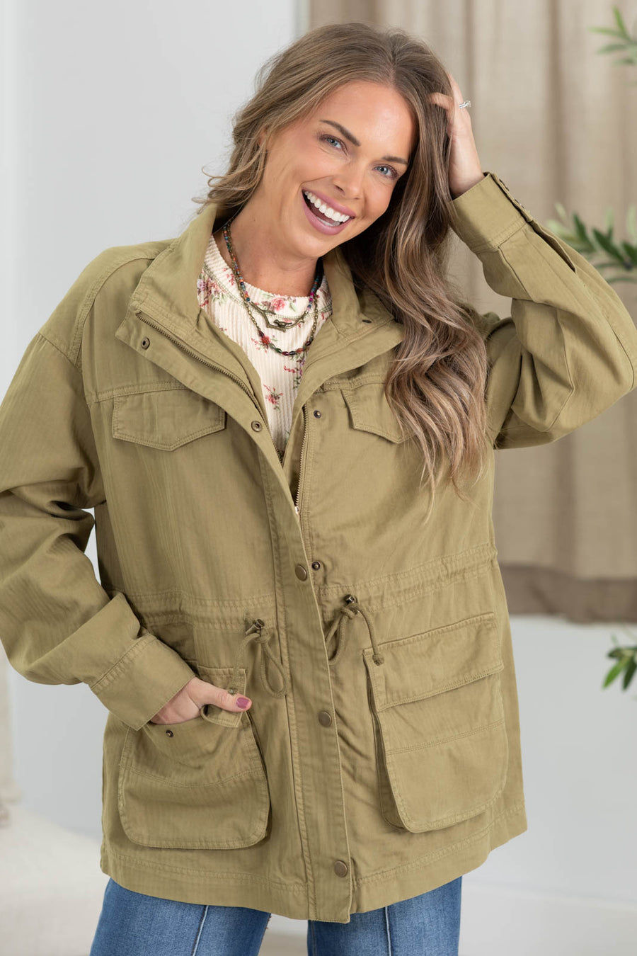 Risen Relaxed Utility Jacket