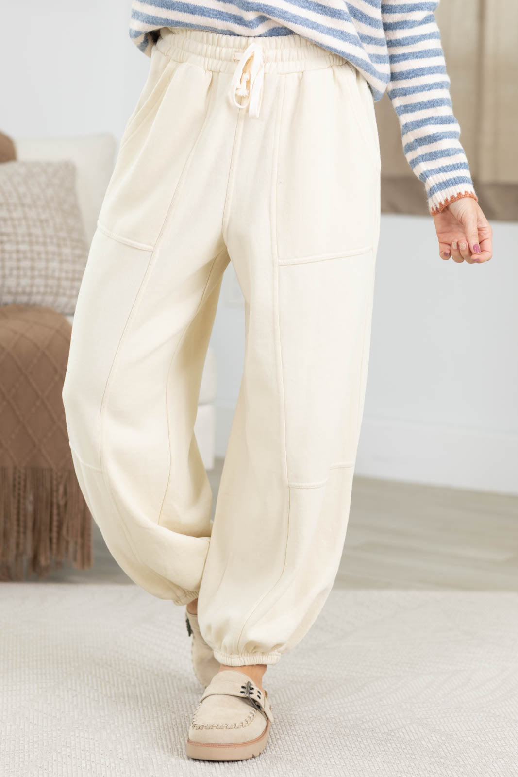 Cozy Campfire Balloon Joggers