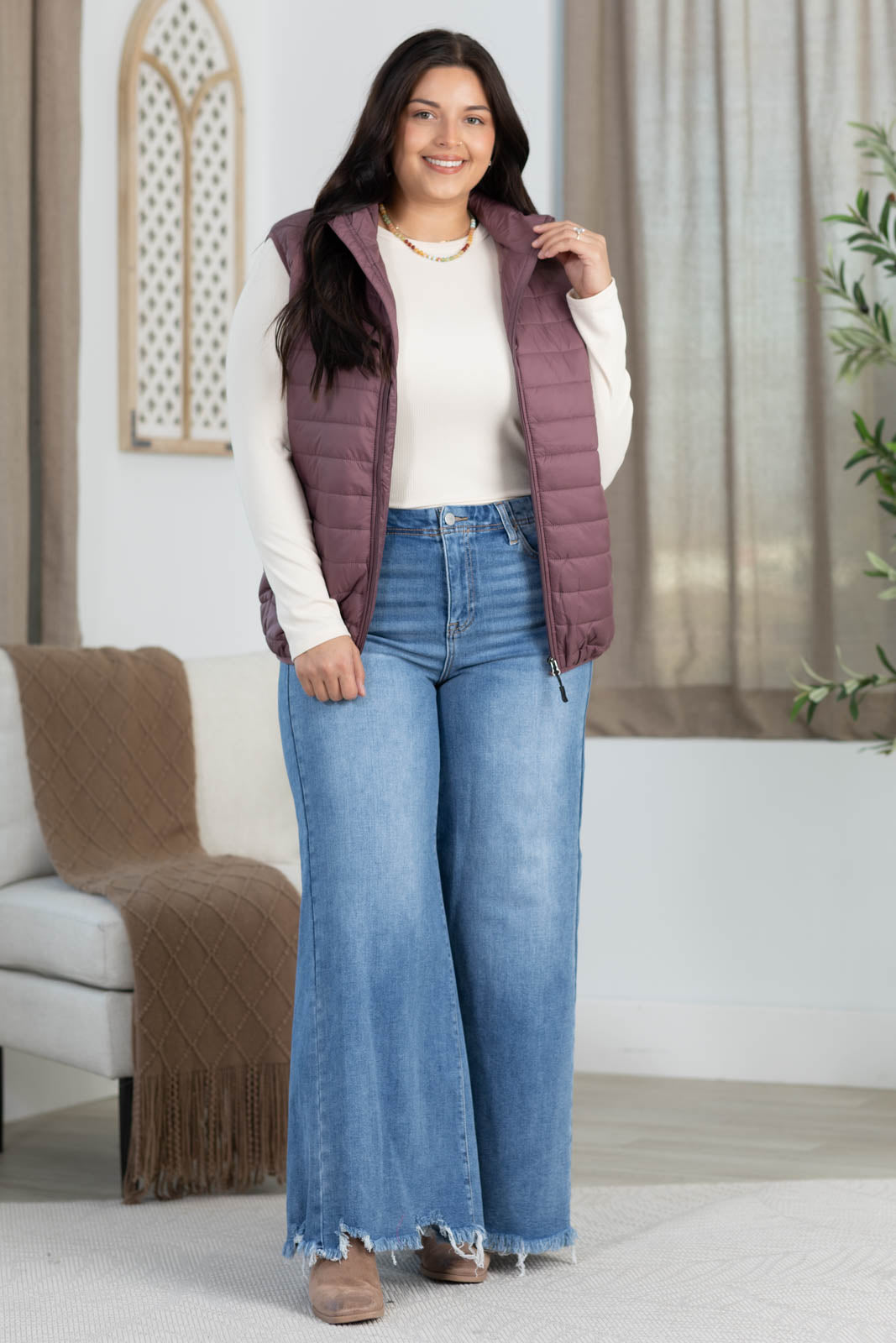 Packable Lightweight Puffer Vest