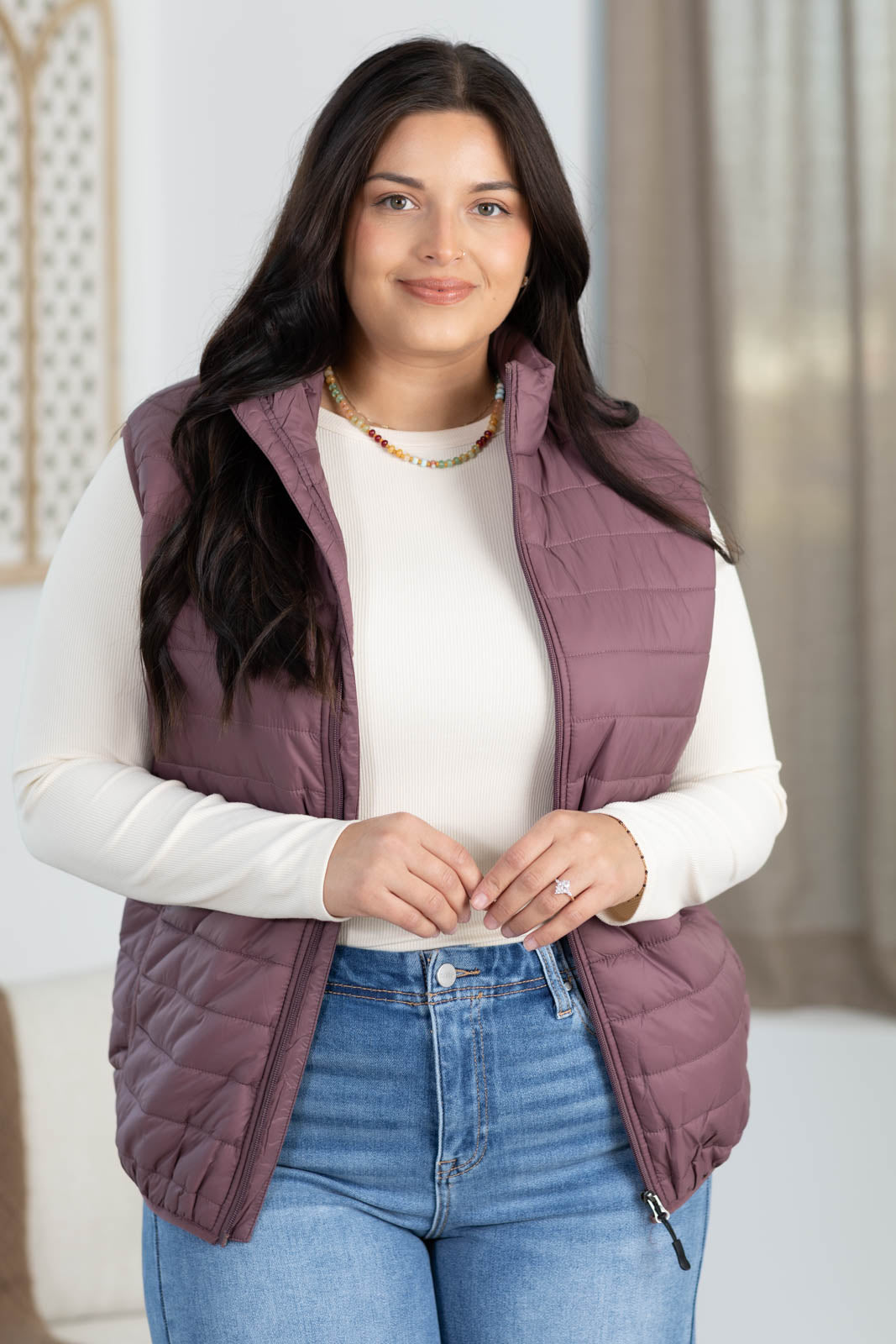 Packable Lightweight Puffer Vest