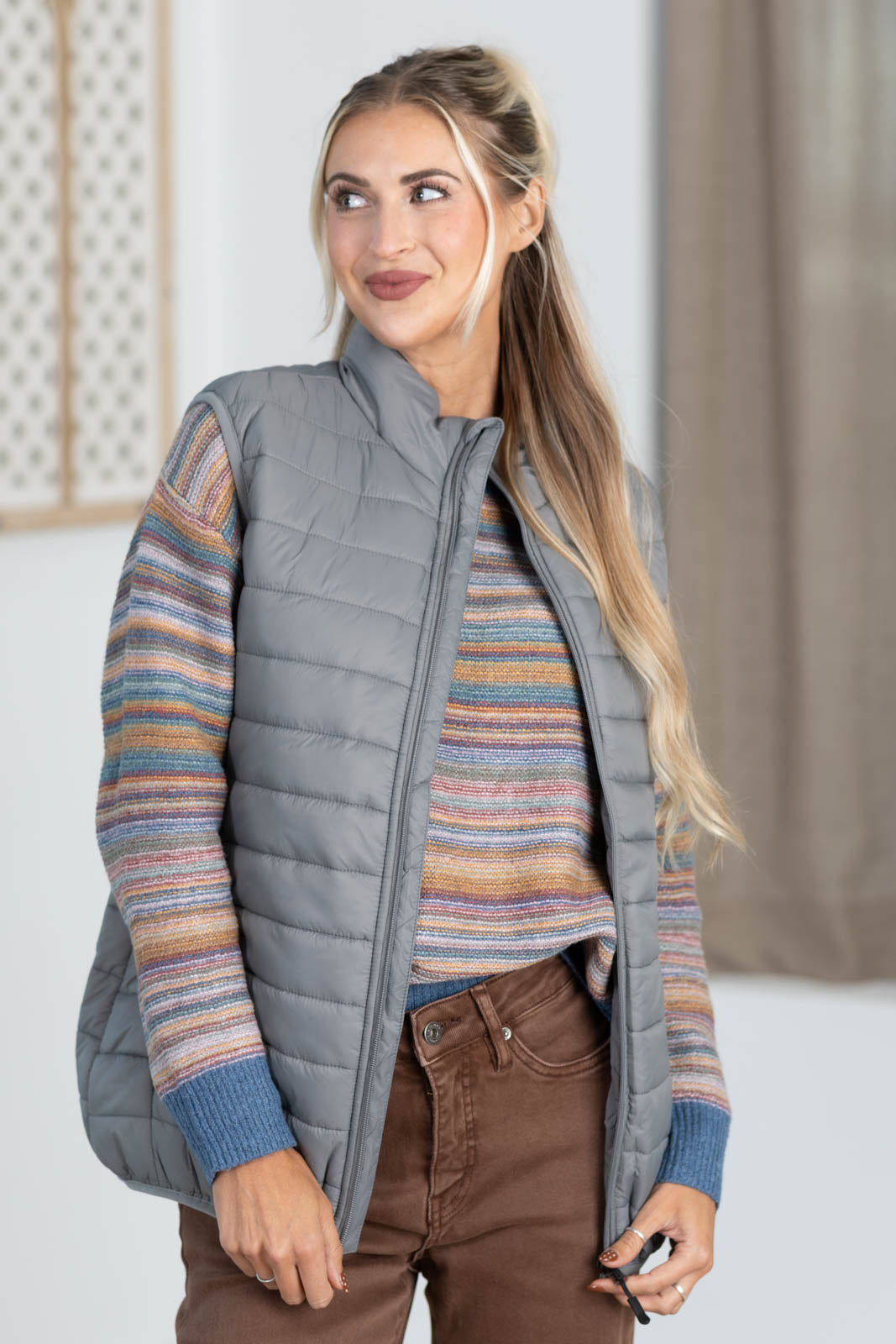 Packable Lightweight Puffer Vest