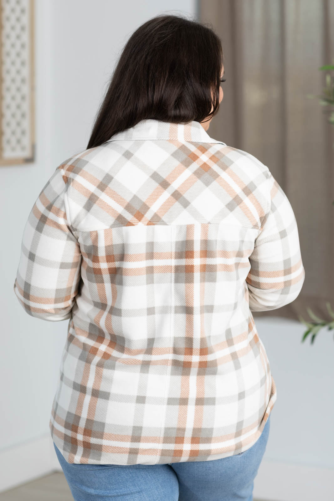 Polar Fleece Snap Button Knit Top