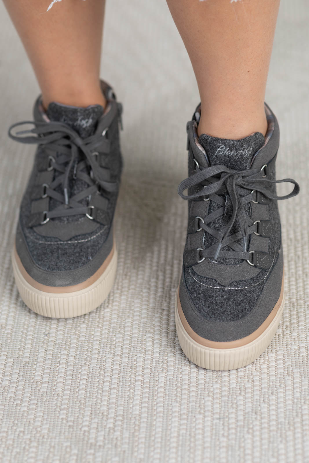 Blowfish Lace Up Mid Top Sneaker