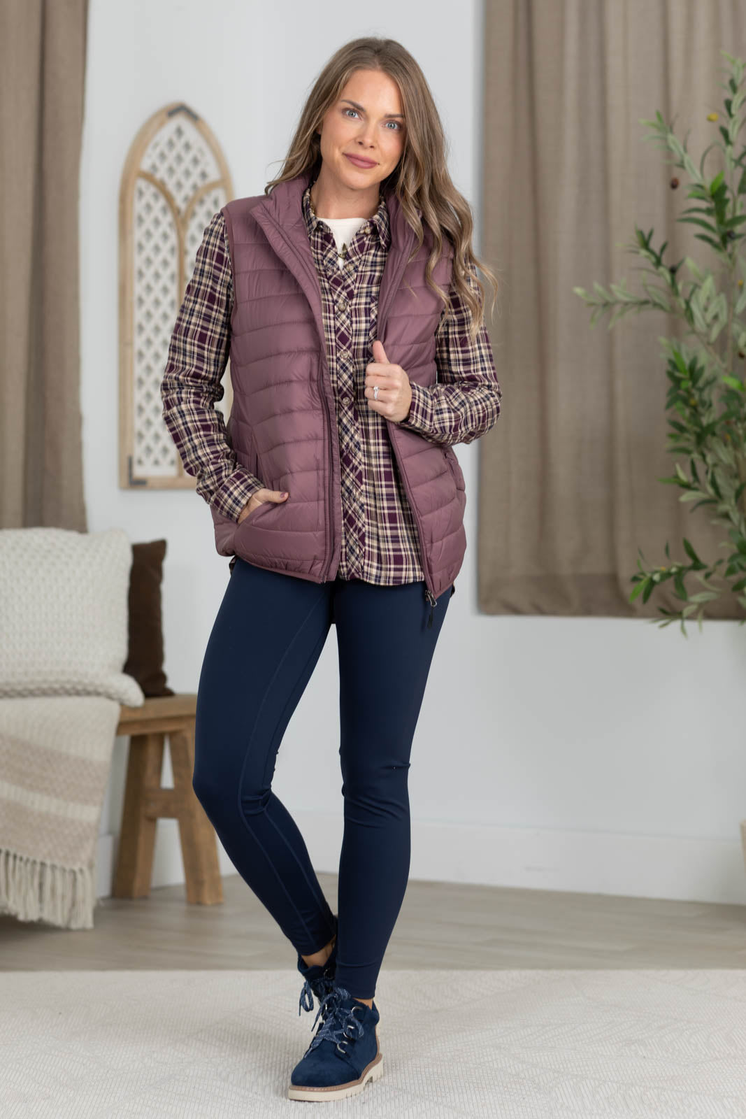 Packable Lightweight Puffer Vest