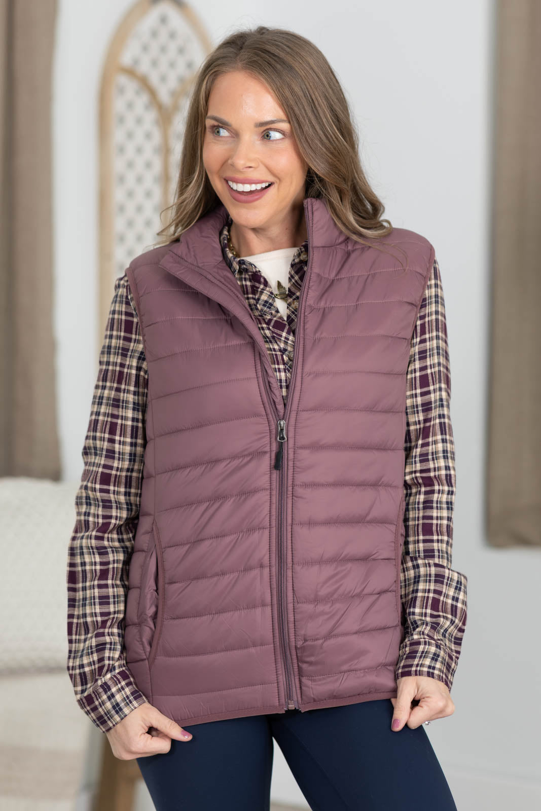 Packable Lightweight Puffer Vest