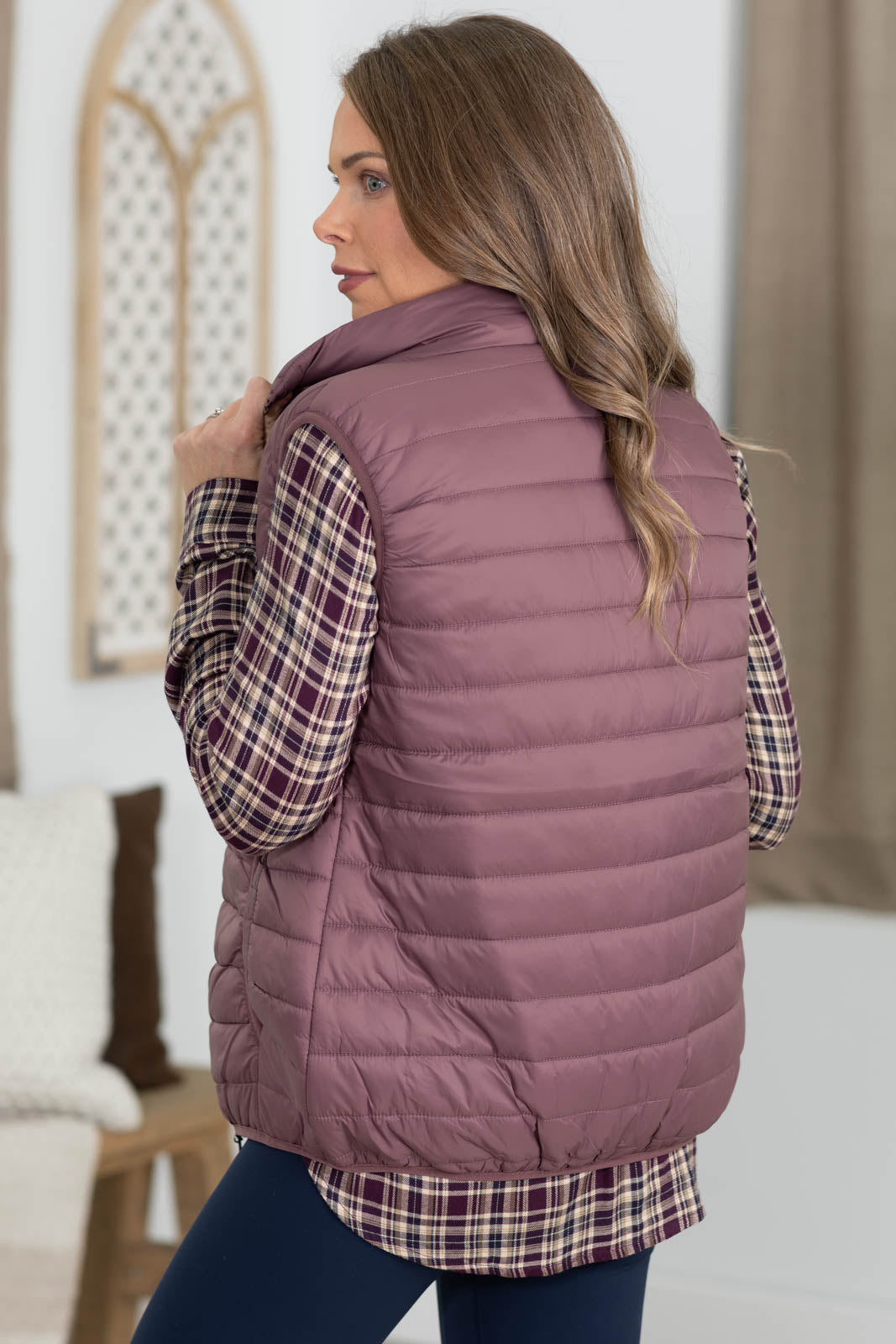 Packable Lightweight Puffer Vest