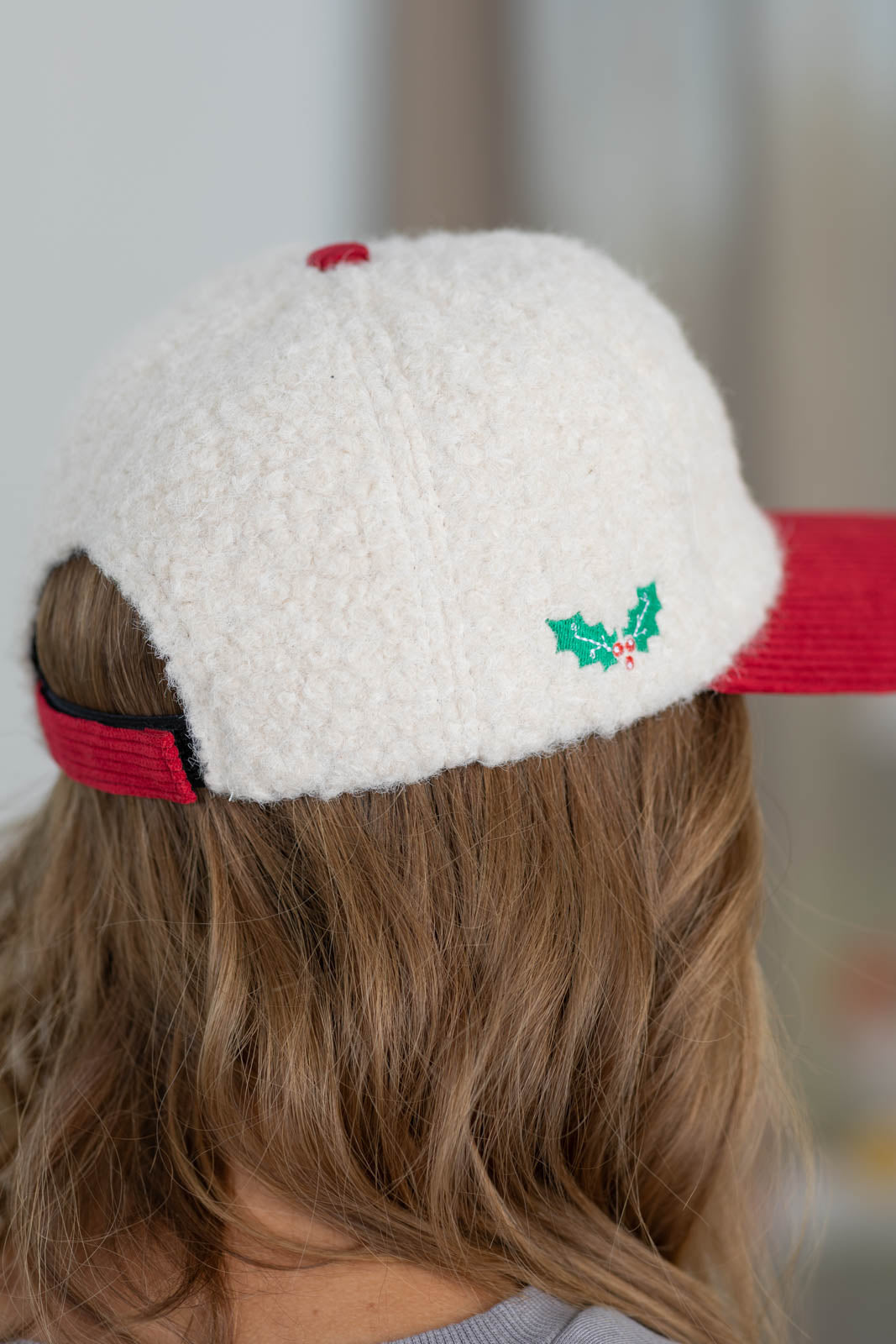 Merry And Bright Sherpa Cap
