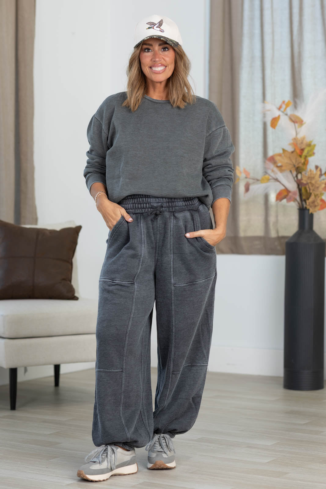 Cozy Campfire Balloon Joggers