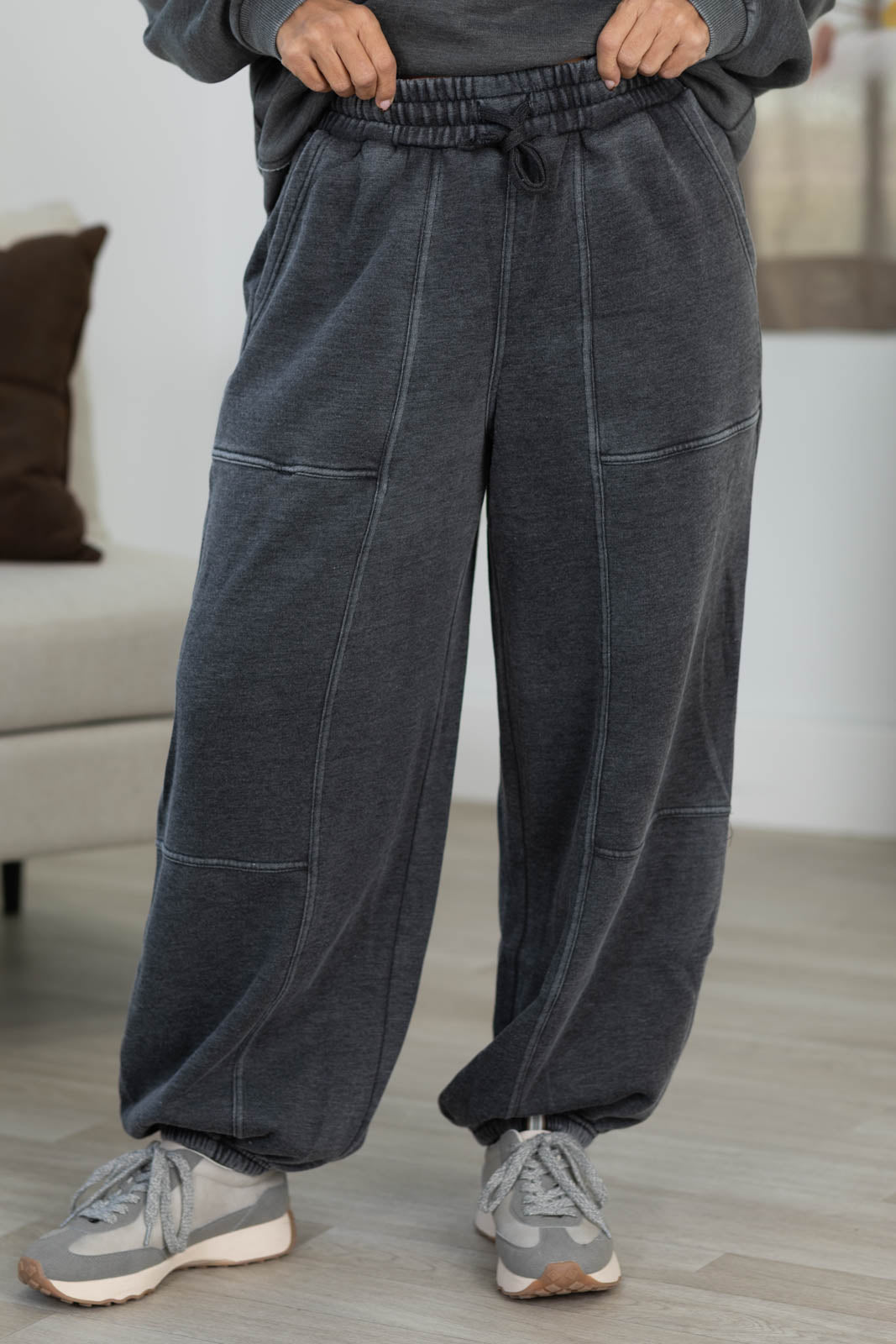 Cozy Campfire Balloon Joggers