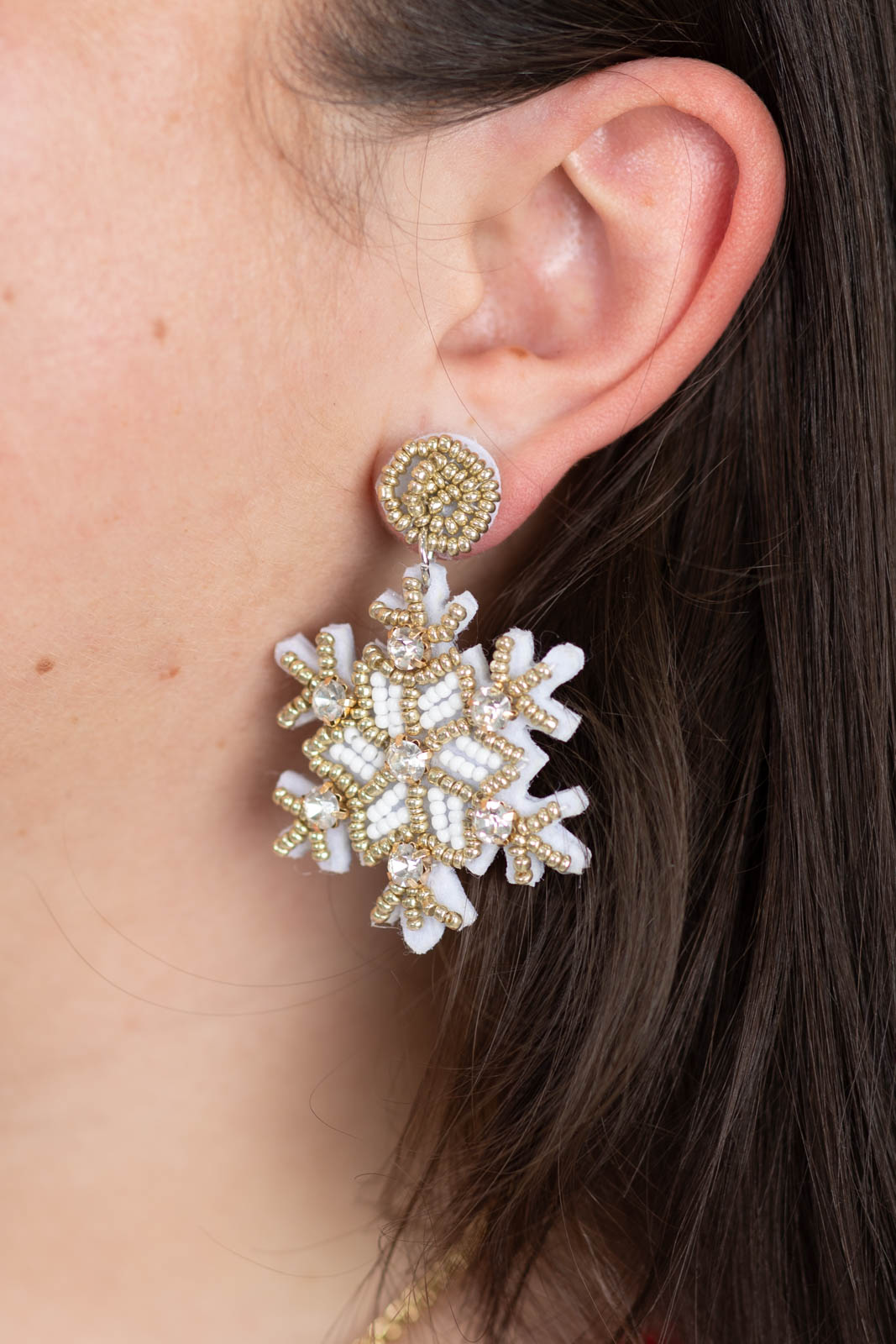 Holiday Spirit Beaded Earrings