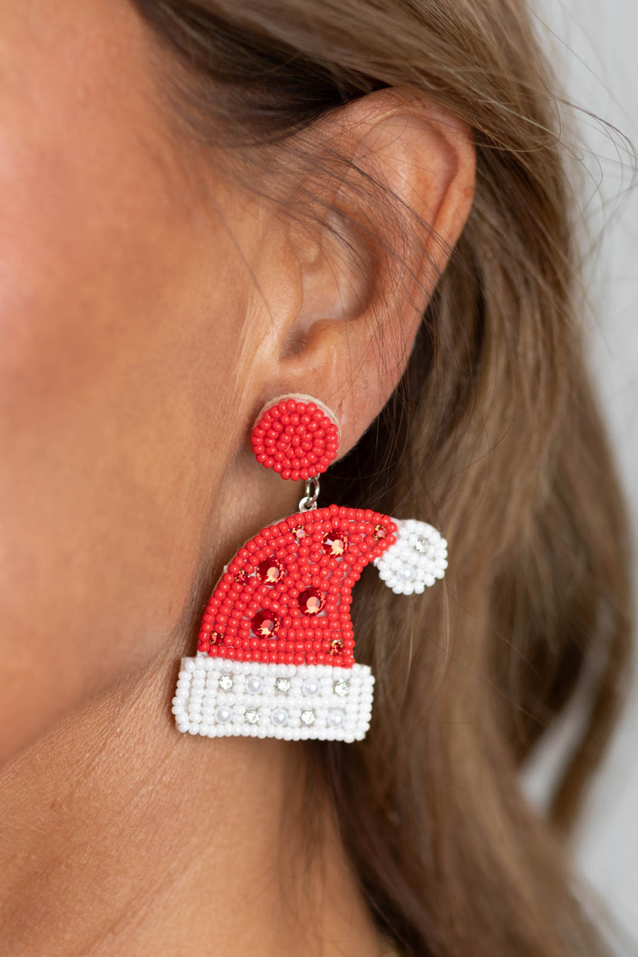 Holiday Spirit Beaded Earrings