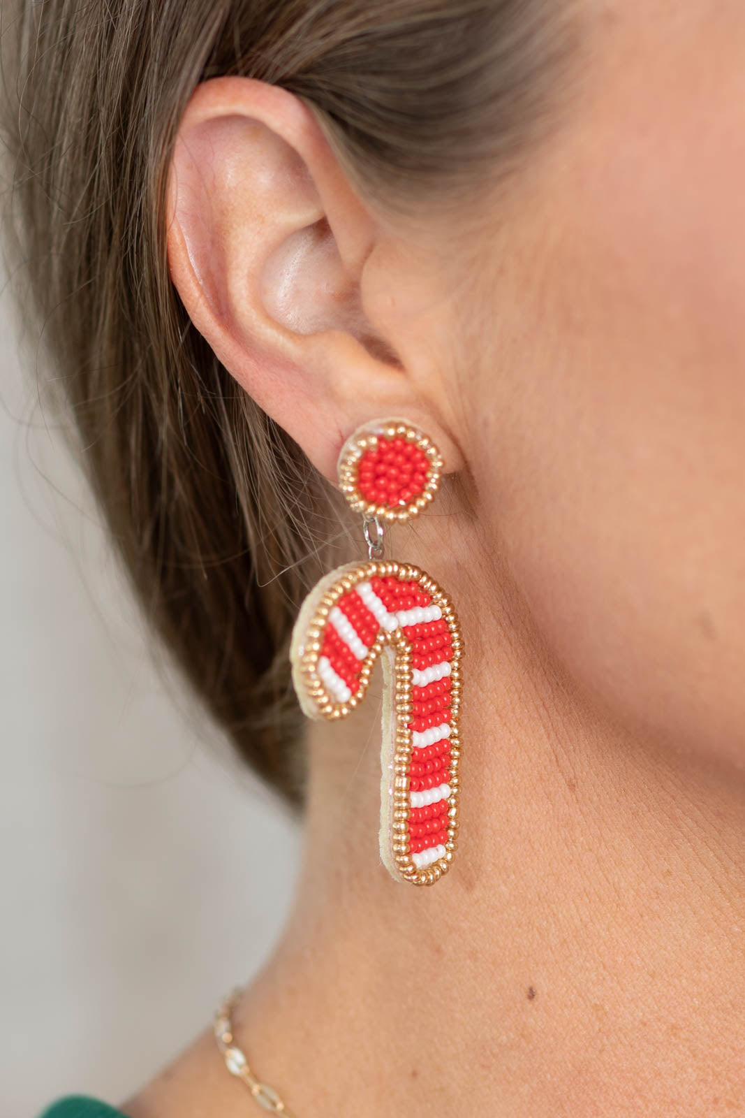 Holiday Spirit Beaded Earrings