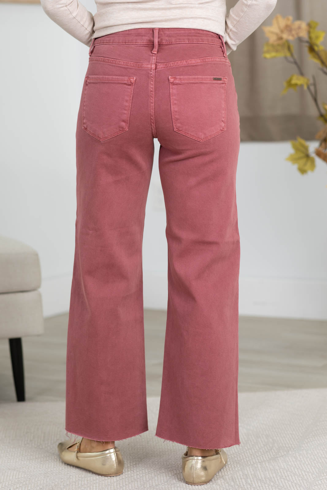 Risen Tummy Control Mid Rise Straight Jeans