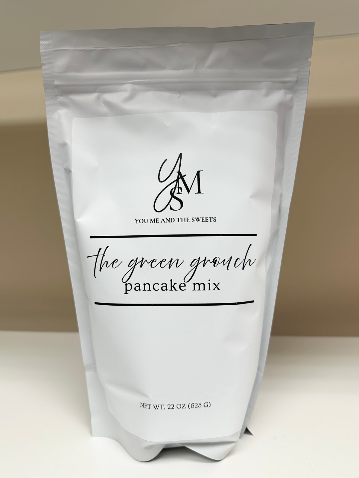 The Green Grouch Pancake Mix