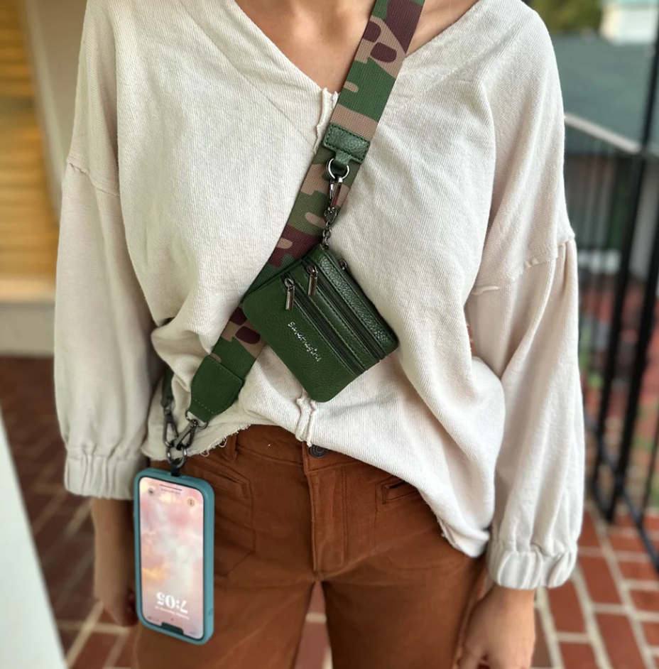 Pattern Clip & Go Strap w/Pouch