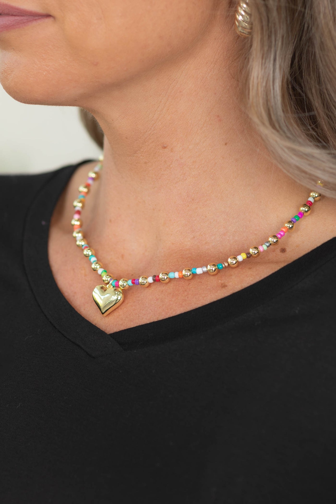 Pop Of Love Necklace
