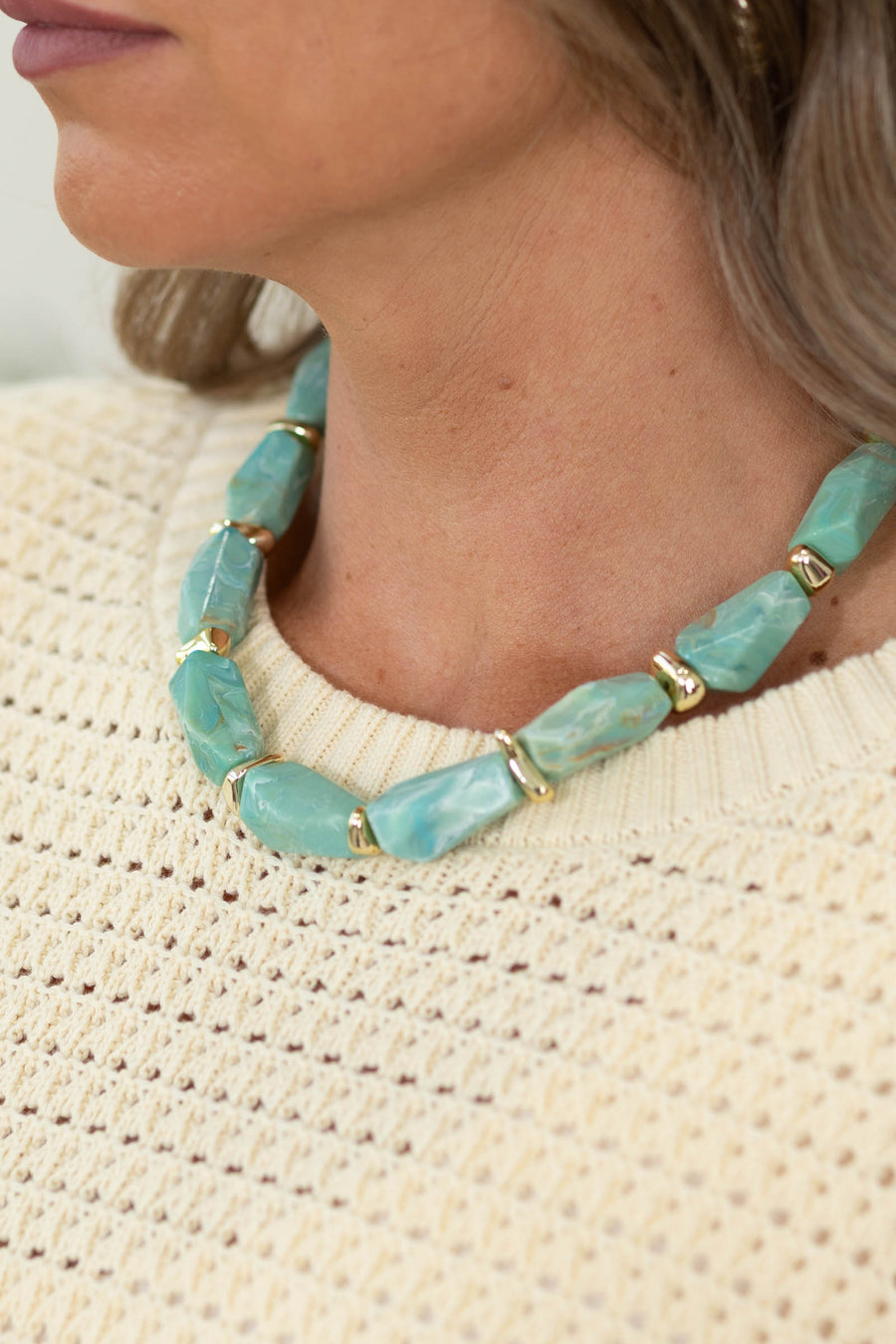 Prism Sage Necklace