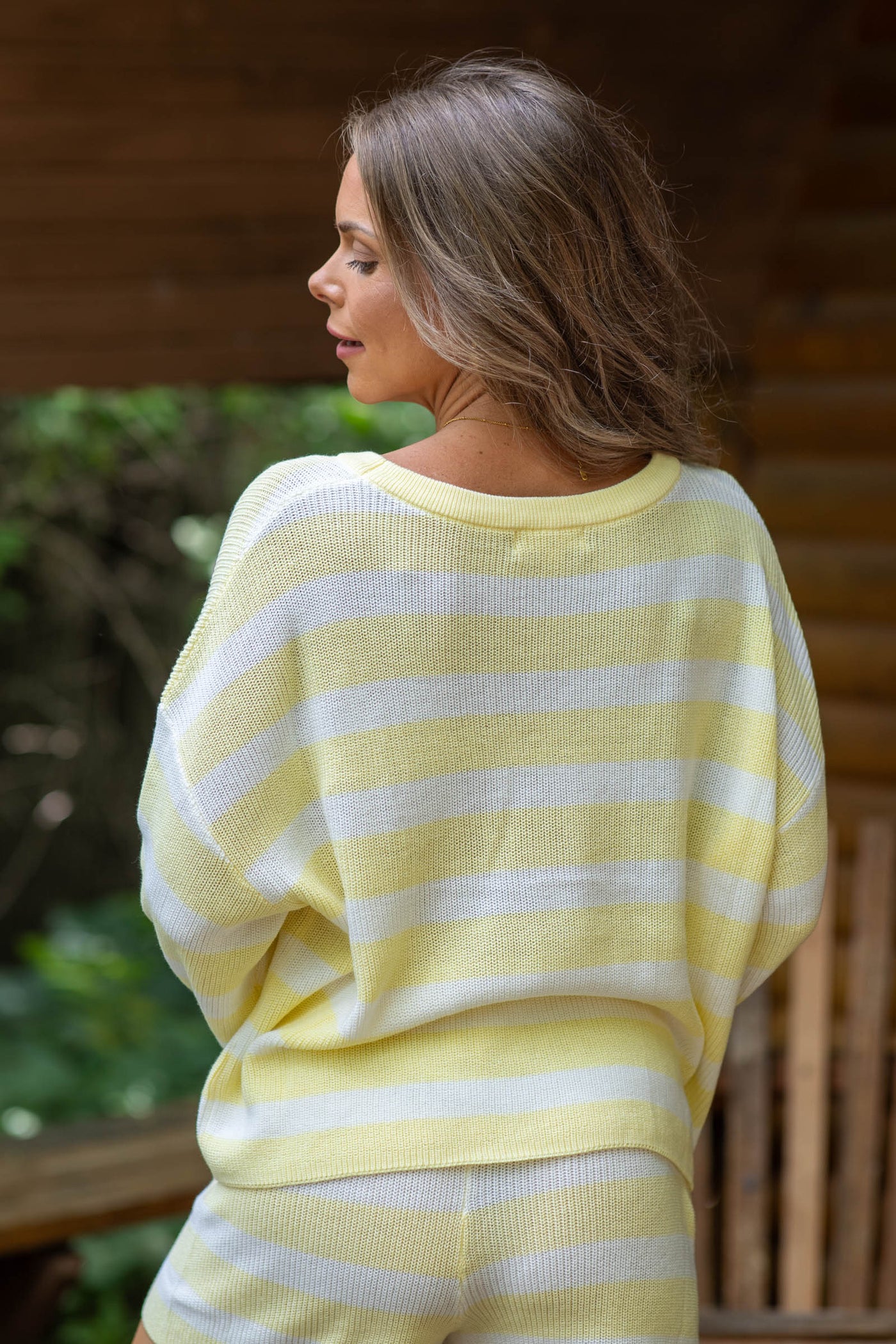 Crewneck Stripe Sweater